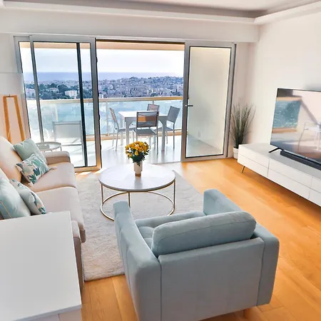 Splendide Vue Mer, Terrasse, Piscine Et Parking Apartman